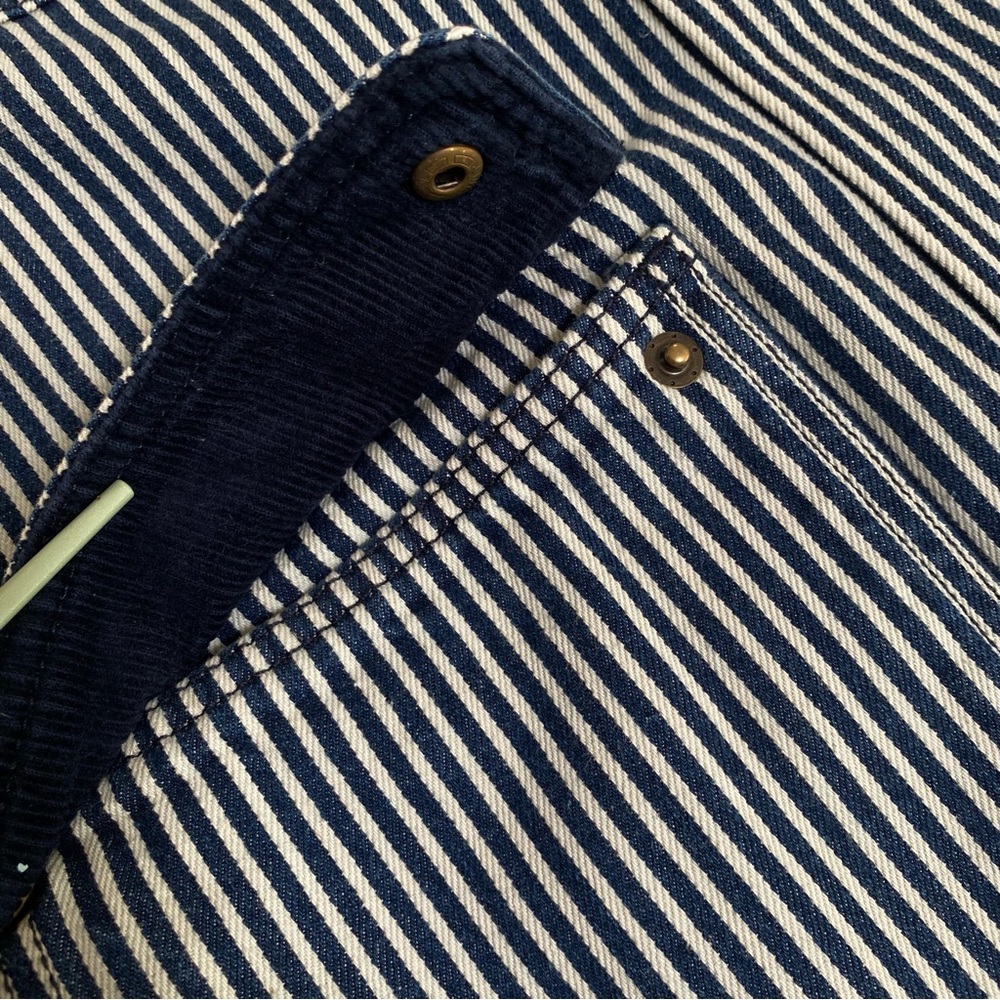 Best Seller New Levi's Bree Barn Striped Jacket Women's L - Picture 11 of 15